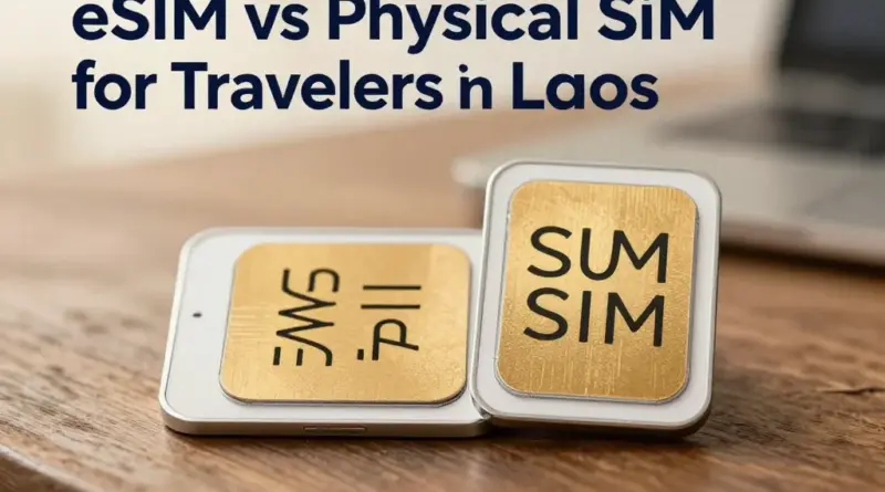eSIM vs Physical SIM in Laos: Which Option Is Better for Travelers?