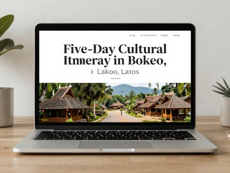 A 5-Day Cultural Itinerary in Bokeo for Travelers Seeking Authentic Laos