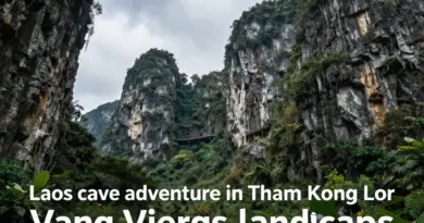 Caving Adventures in Laos: Exploring Tham Kong Lor and the Vang Vieng Karst Systems