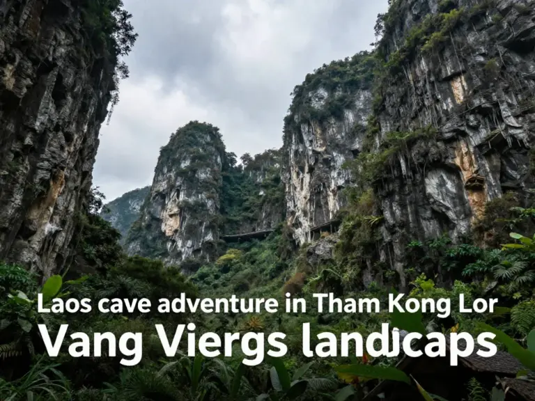 Caving Adventures in Laos: Exploring Tham Kong Lor and the Vang Vieng Karst Systems