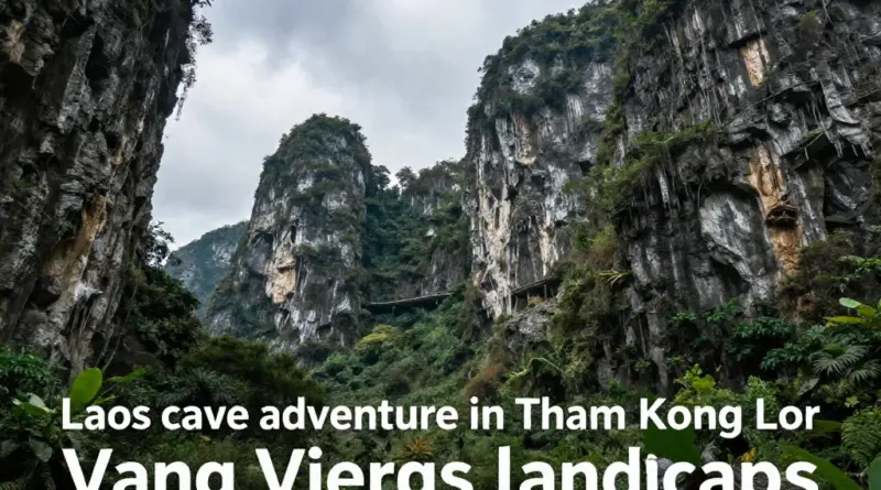 Caving Adventures in Laos: Exploring Tham Kong Lor and the Vang Vieng Karst Systems