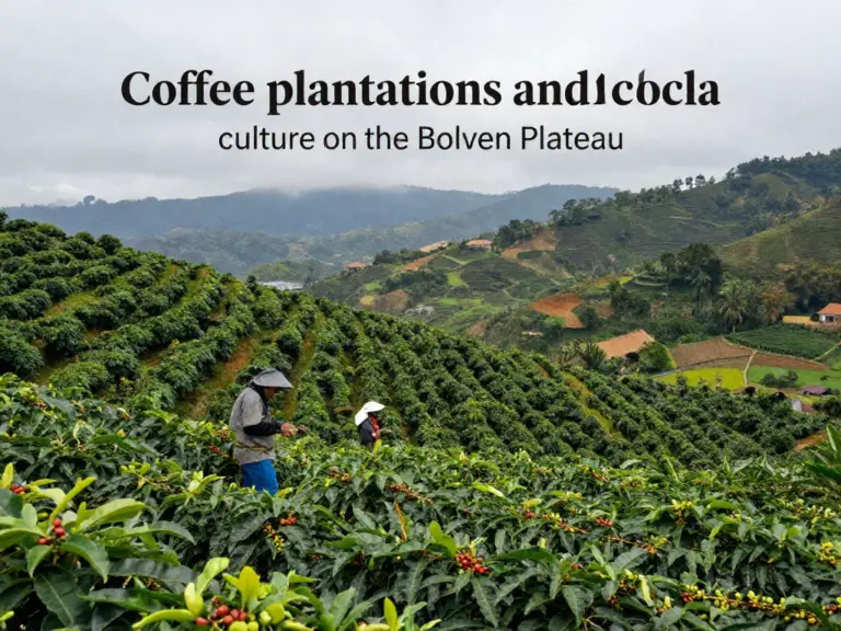 Coffee Culture on the Bolaven Plateau: A Visitor’s Guide to Plantations, Tastings, and Local Traditions