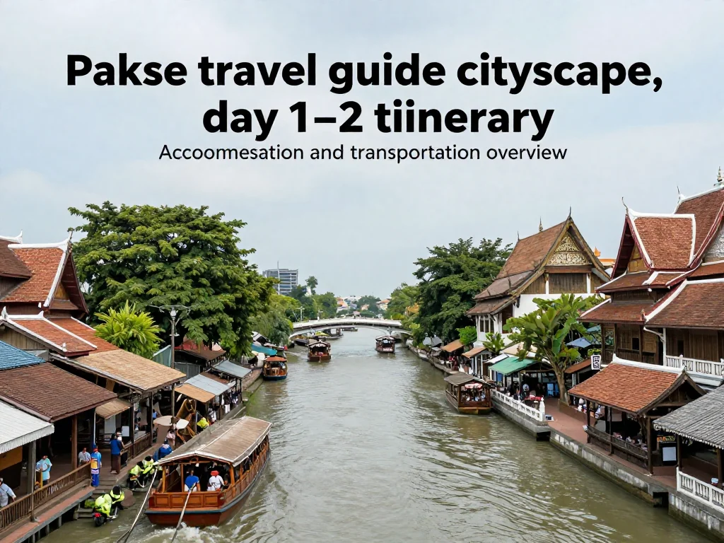 Pakease Day 1–2 in Pakse: Best Things to Do, Where to Stay, and How to Get Around