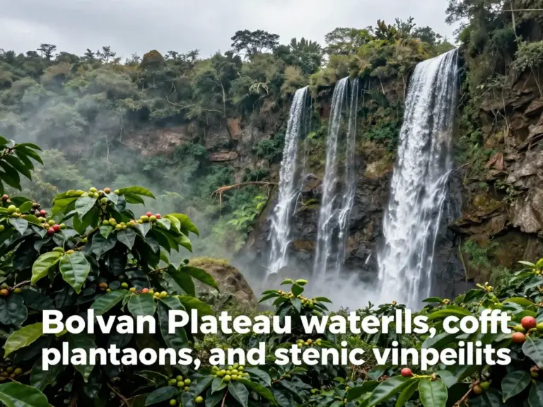 Day 3–4 on the Bolaven Plateau: Waterfalls, Coffee Plantations, and Scenic Stops
