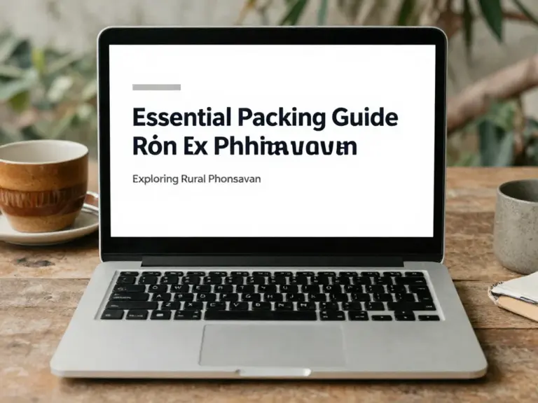 Essential Packing Guide for Exploring Rural Phonsavan