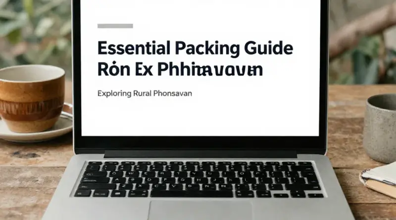 Essential Packing Guide for Exploring Rural Phonsavan