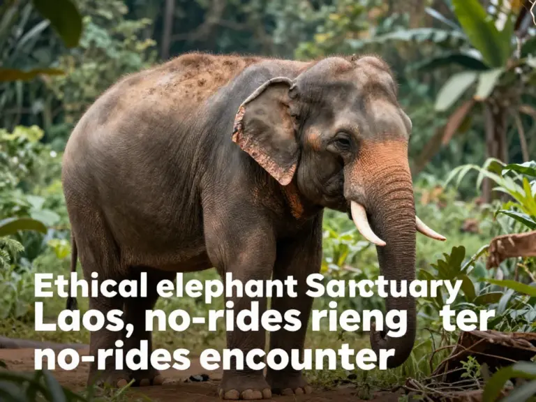 Ethical Elephant Encounters in Laos: A Guide to Sanctuaries Without Rides