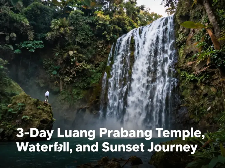 3 Days in Luang Prabang: The Ultimate Temple, Waterfall, and Sunset Itinerary