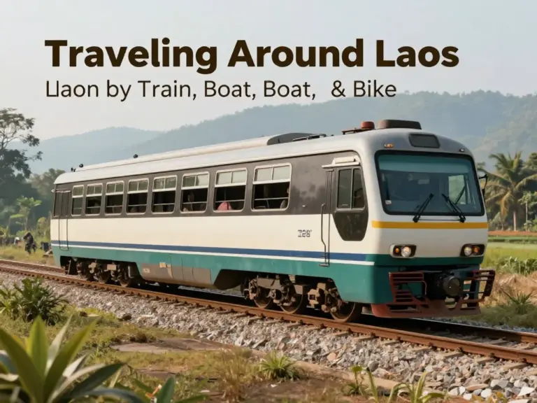 Getting Around Laos: The Best Way to Travel by Train, Bus, Boat, or Bike
