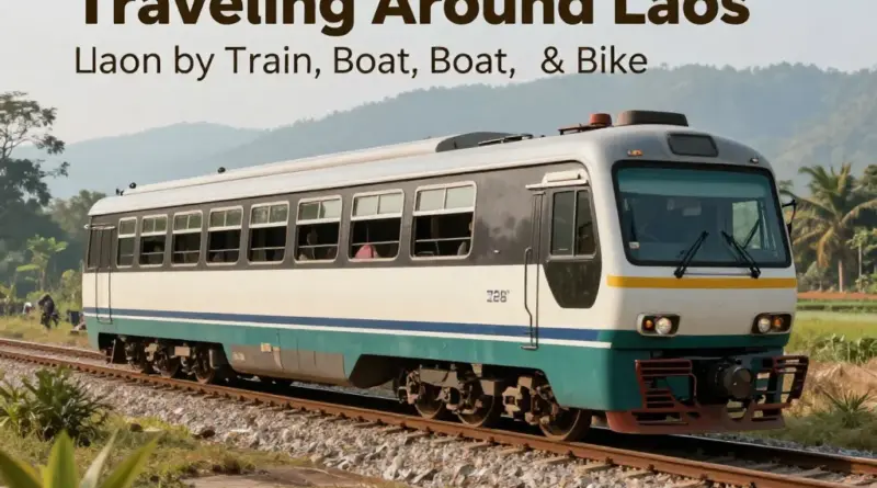 Getting Around Laos: The Best Way to Travel by Train, Bus, Boat, or Bike