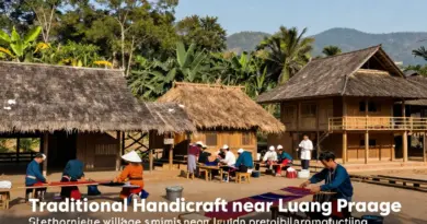 Handicraft Villages Around Luang Prabang: Discover Traditional Weaving, Natural Dyeing, and Silverwork