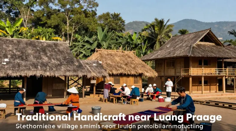 Handicraft Villages Around Luang Prabang: Discover Traditional Weaving, Natural Dyeing, and Silverwork