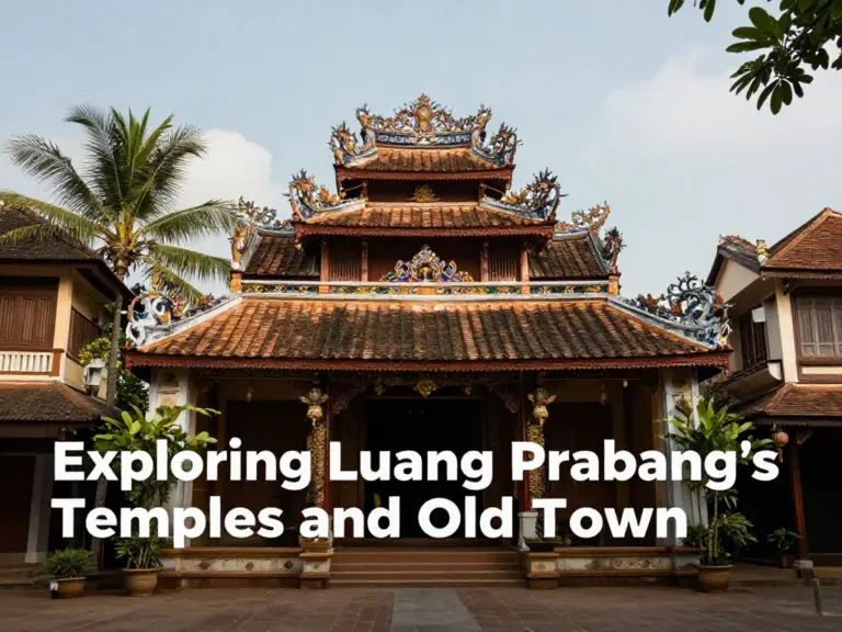 Day 1: Exploring the Best Temples and Old Town Highlights in Luang Prabang