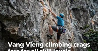 H2: Top Crags in Vang Vieng for Beginners, Intermediates, and Advanced Climbers