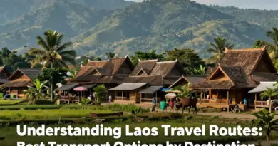 H2: Understanding Laos Travel Routes: Where Each Transport Option Works Best