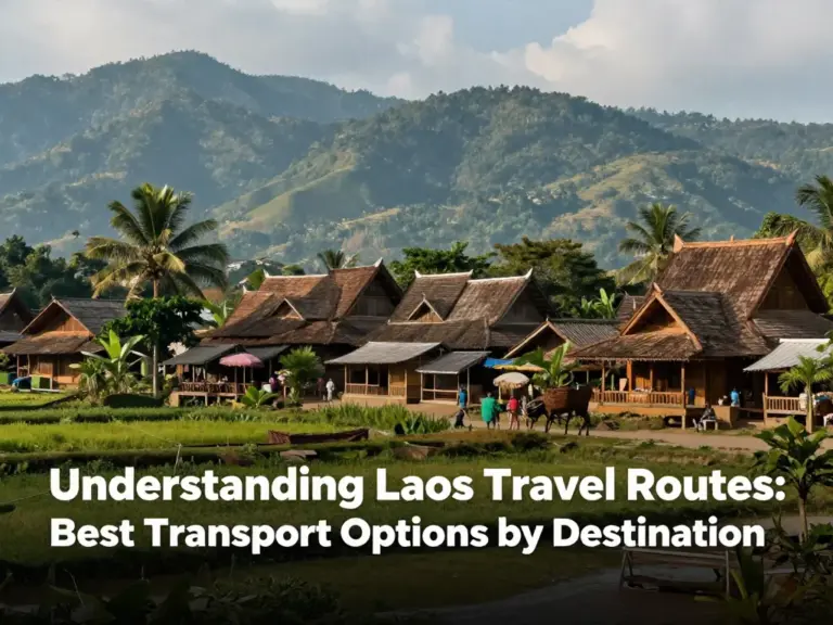 H2: Understanding Laos Travel Routes: Where Each Transport Option Works Best