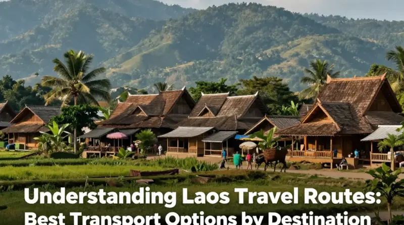 H2: Understanding Laos Travel Routes: Where Each Transport Option Works Best