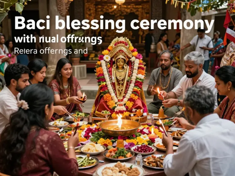 How a Baci Ceremony Happens: Ritual Steps, Blessings, and Community Participation