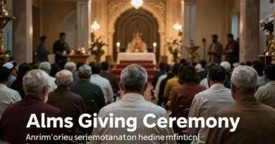 How to Prepare and Where to Observe the Alms Giving Ceremony
