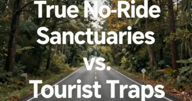 How to Spot True No-Ride Sanctuaries and Avoid Tourist Traps