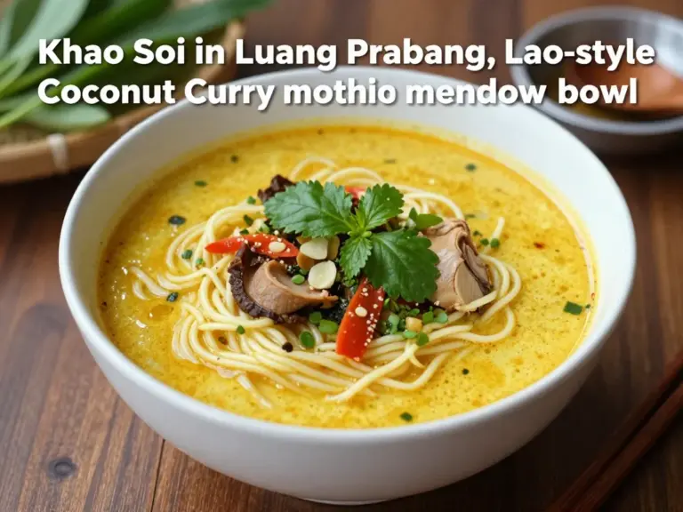 Khao Soi in Luang Prabang: How It Differs from Northern Thai Versions and Where to Try It