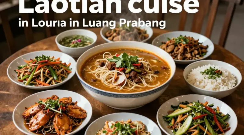 Lao Cuisine in Luang Prabang: A Complete Guide to Or Lam, Khao Soi, and Must-Try Local Dishes