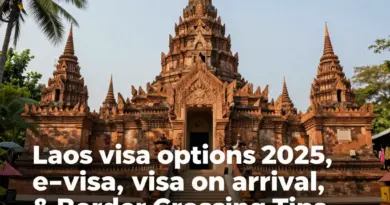 Laos Visa Options in 2025: E-Visa, Visa on Arrival, and Border Crossing Tips