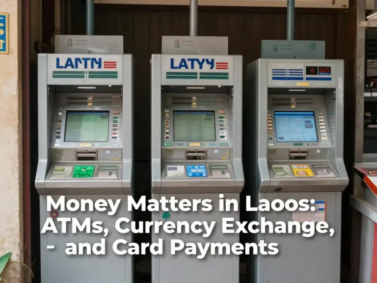Money Matters in Laos: ATMs, Exchange Rates, and Paying by Card