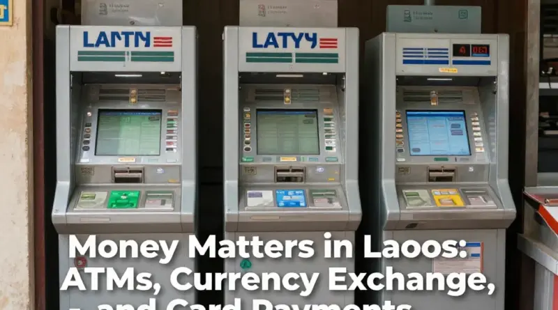 Money Matters in Laos: ATMs, Exchange Rates, and Paying by Card