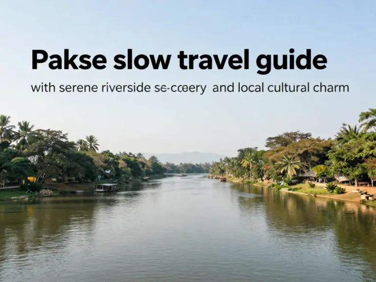 Pakse Travel Guide for the Ultimate Slow Travel Experience