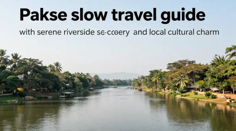 Pakse Travel Guide for the Ultimate Slow Travel Experience