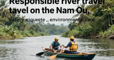 Responsible Travel Tips for Riding the Nam Ou: Safety, Etiquette, and Environmental Care
