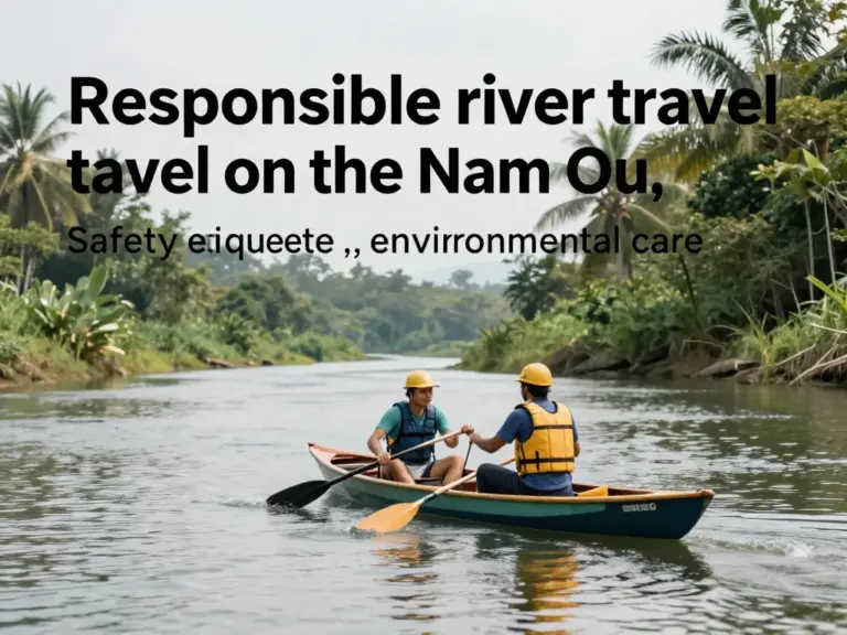 Responsible Travel Tips for Riding the Nam Ou: Safety, Etiquette, and Environmental Care