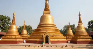 Sand Stupas and Temple Offerings: The Spiritual Rituals Behind Pi Mai Celebrations