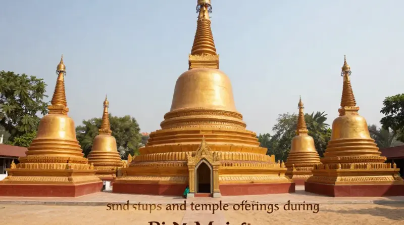 Sand Stupas and Temple Offerings: The Spiritual Rituals Behind Pi Mai Celebrations