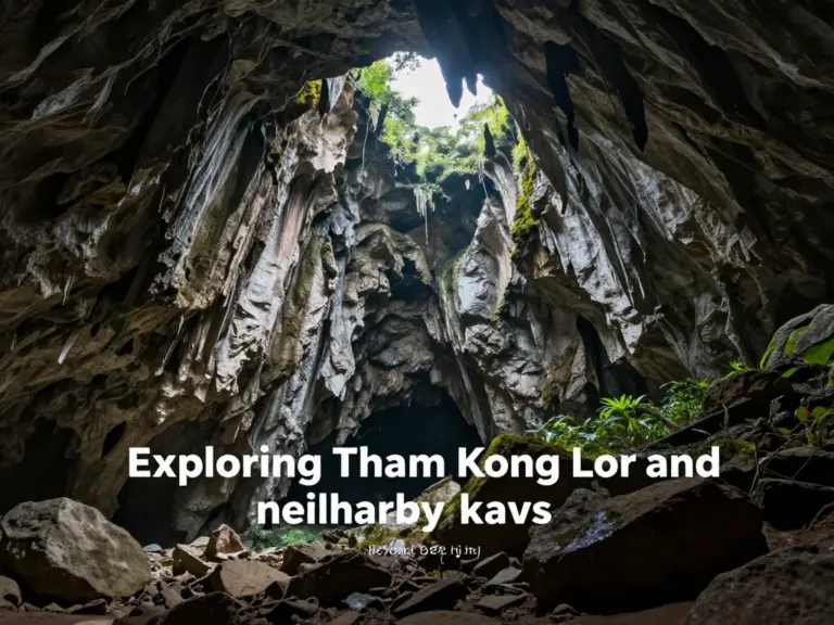 Top Things to See and Do Inside Tham Kong Lor and Nearby Karst Caves
