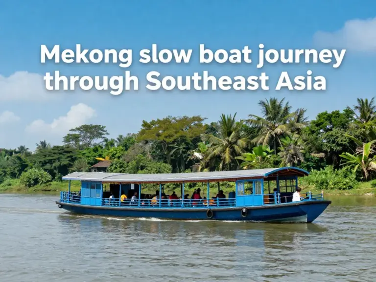 What Is the Mekong Slow Boat Route and Why Do Travelers Choose It?