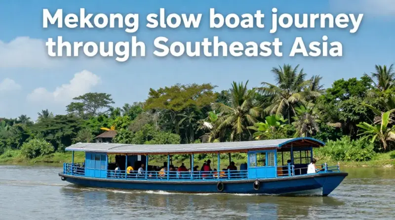 What Is the Mekong Slow Boat Route and Why Do Travelers Choose It?