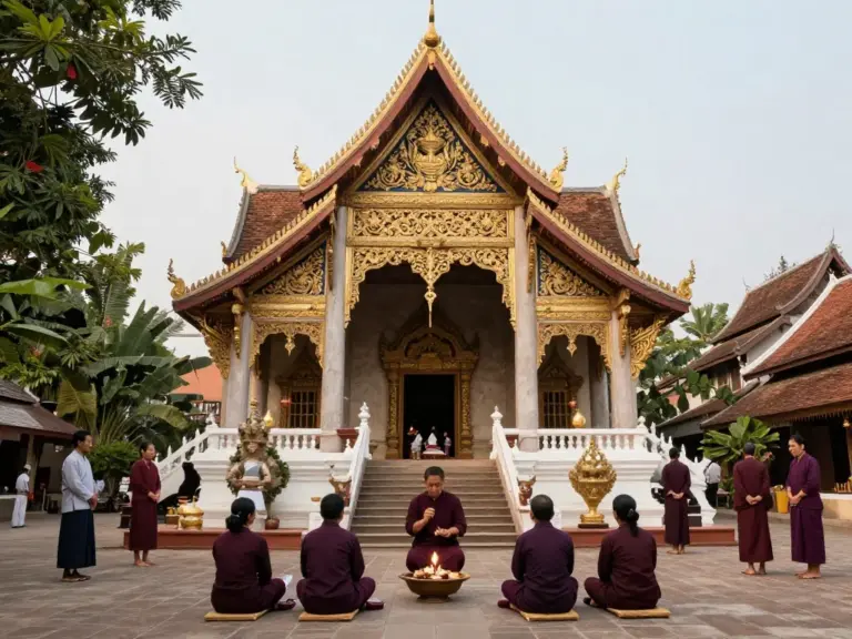 What Is the Morning Alms Ceremony in Luang Prabang?