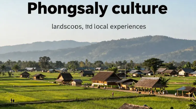 What to Expect: Culture, Landscapes, and Local Experiences in Phongsaly