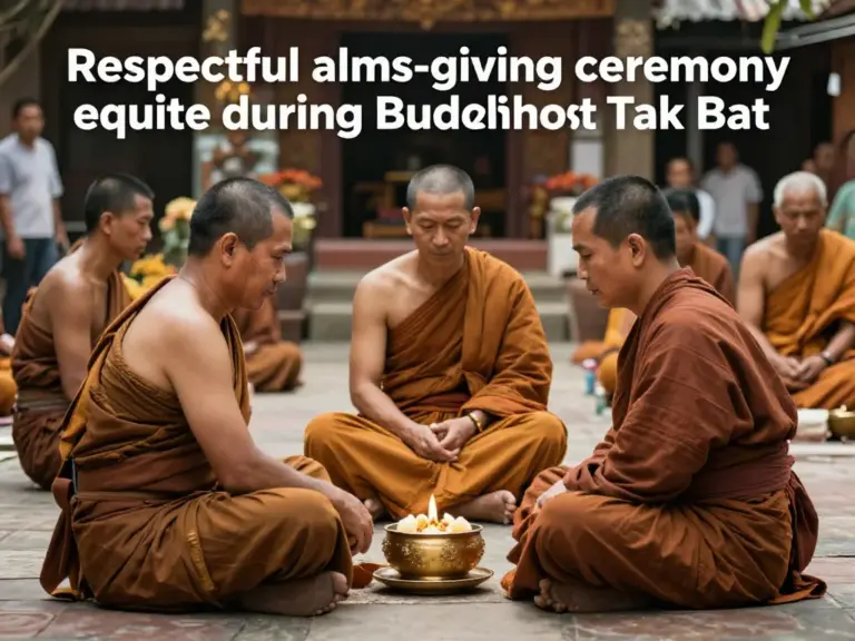 Why Respect and Proper Etiquette Matter During Tak Bat