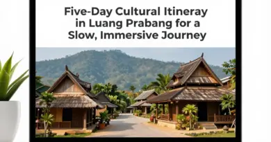 A 5-Day Cultural Itinerary in Luang Prabang for a Slower, Deeper Trip