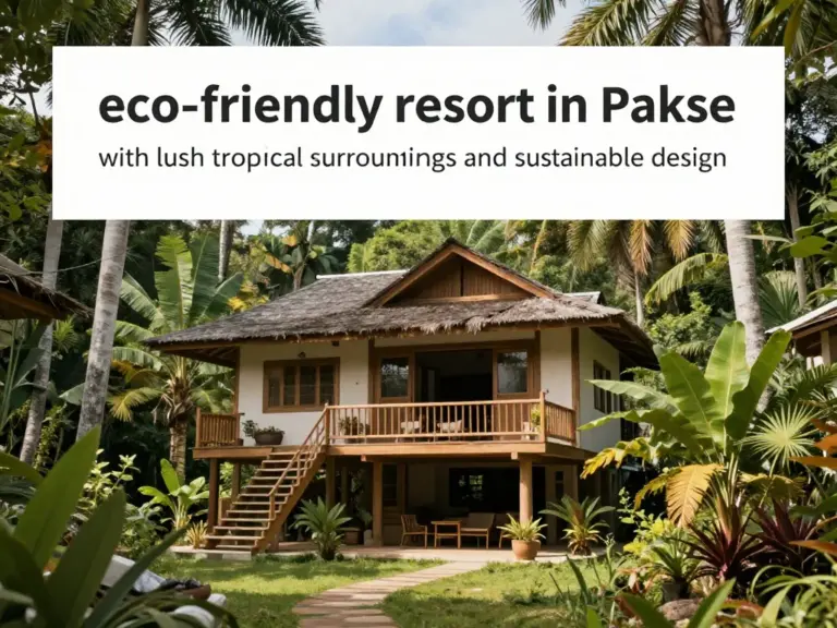 Best Eco-Friendly Resorts in Pakse for Conscious Travelers