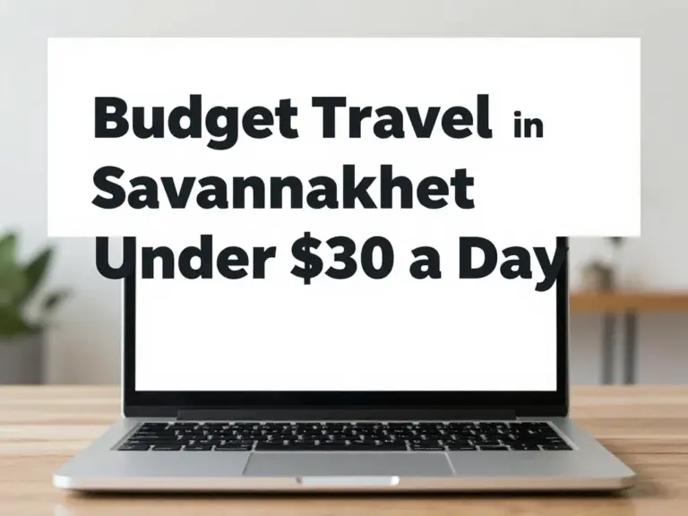 Budget Travel in Savannakhet: How to Explore for Under  a Day