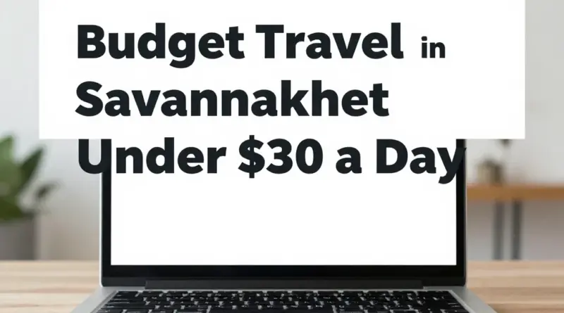 Budget Travel in Savannakhet: How to Explore for Under  a Day