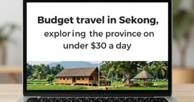 Budget Travel in Sekong: Explore the Province for Under  a Day