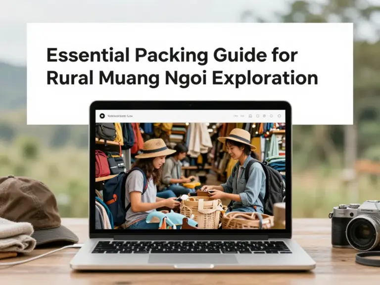 Essential Packing Guide for Exploring Rural Muang Ngoi