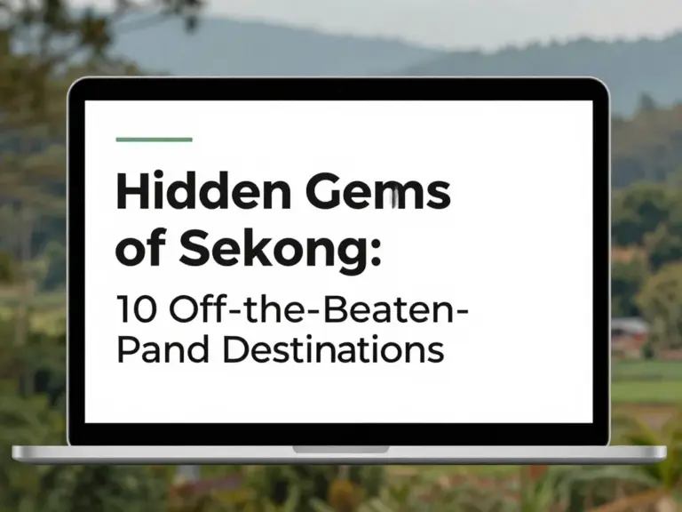 Hidden Gems in Sekong: 10 Places Most Tourists Miss