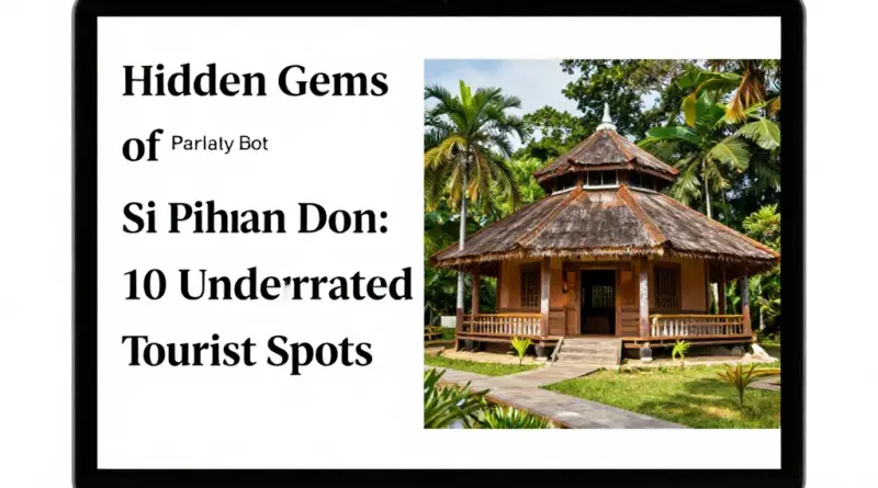 Hidden Gems in Si Phan Don: 10 Places Most Tourists Miss