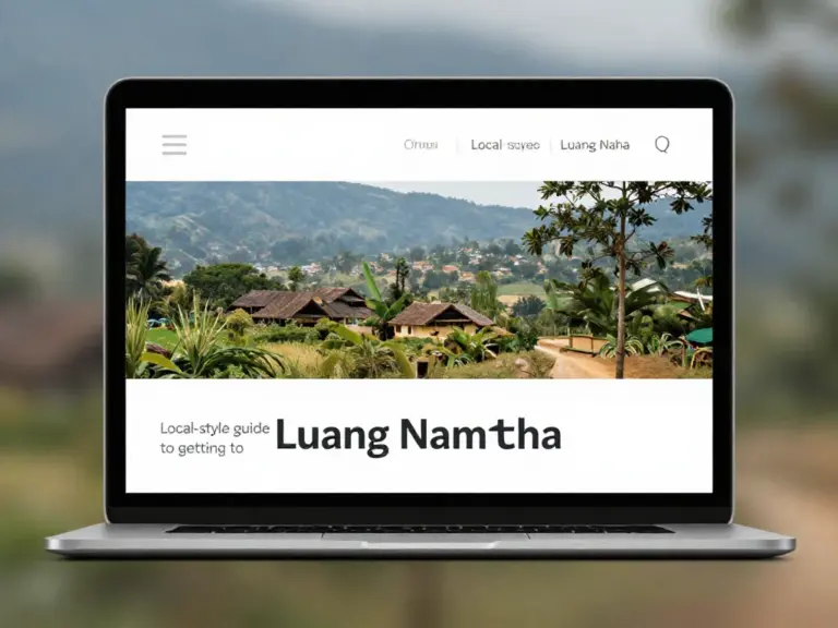 How to Get to Luang Namtha Like a Local